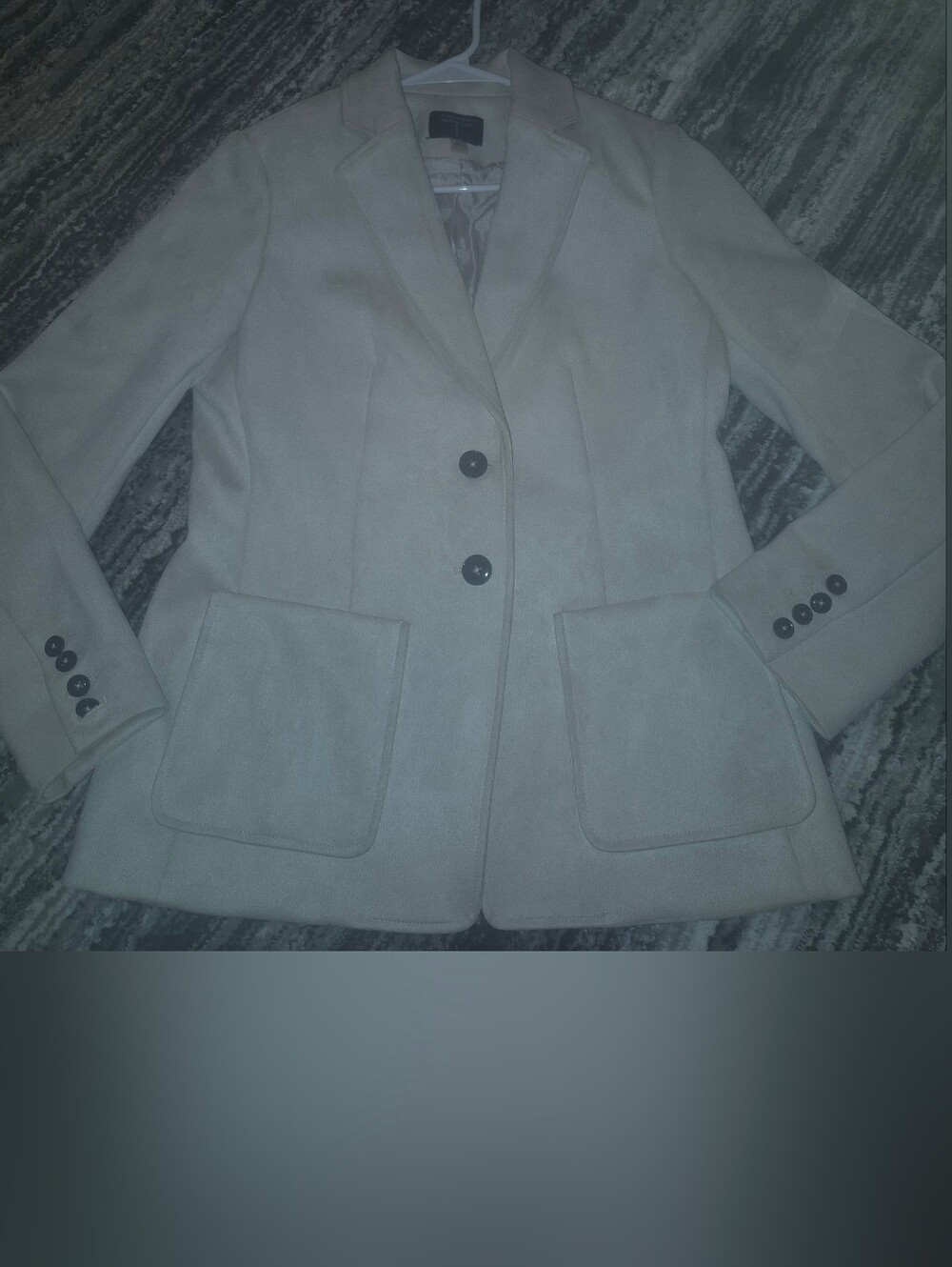 Tahari Cream Womens Blazer Size Small
